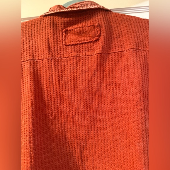 Zenana Washed Ribbed Shacket - Picture 5 of 5